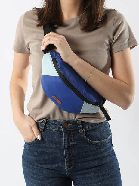 Sac Banane Reversible Cabaia Bleu belt bag BELTBAG vue secondaire 1