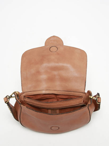 Sac Bandoulière Heritage Cuir Biba Marron heritage COD1L vue secondaire 3