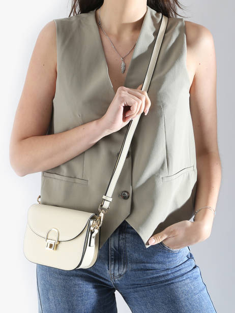 Sac Bandoulière S Altair Cuir Etrier Beige altair EALA081S vue secondaire 1