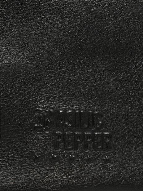 Sac à Main Cargo Cuir Basilic pepper Noir cargo BCAR07 vue secondaire 5