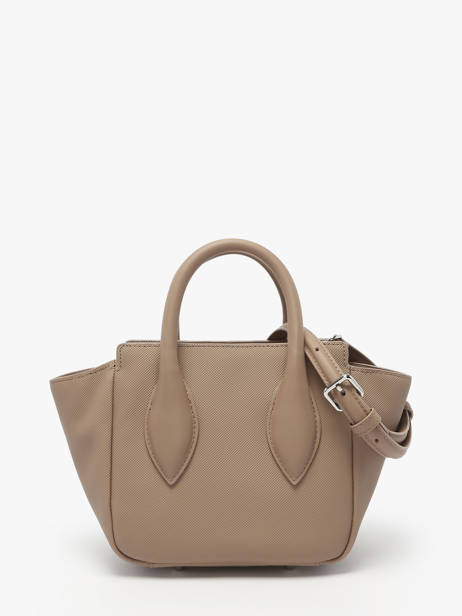 Sac Porté Main Daily City Lacoste Beige daily city NF4959DZ vue secondaire 4