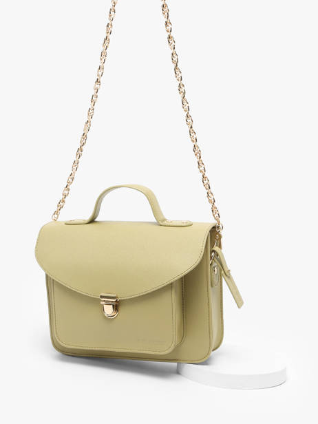 Sac Bandoulière La Suite Cuir Paul marius Vert la suite GEOR2SUI vue secondaire 2
