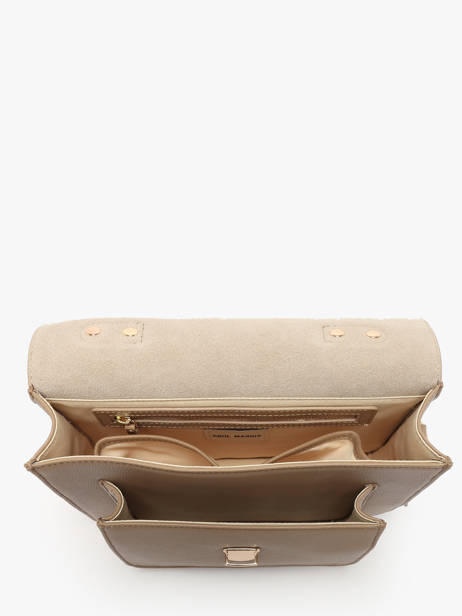 Sac Bandoulière La Suite Cuir Paul marius Beige la suite GEOR2SUI vue secondaire 3