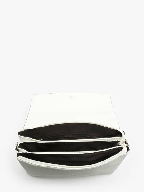 Sac Bandoulière Grained Miniprix Blanc grained H6996 vue secondaire 2