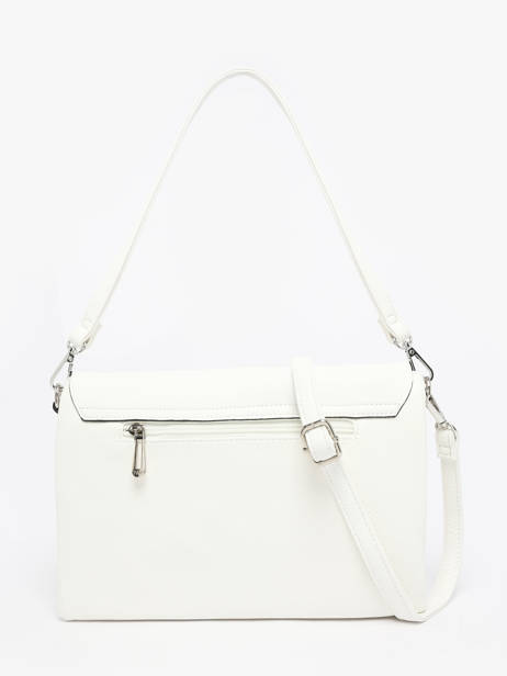 Sac Bandoulière Grained Miniprix Blanc grained H6996 vue secondaire 3