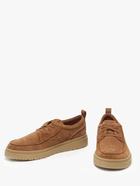 Chaussures Derbies Polden Clarks Marron men 26180865 vue secondaire 3