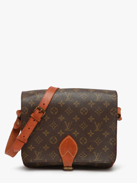 Sac Bandoulière D'occasion Cartouchière Monogrammé Louis vuitton Marron second life 1217065