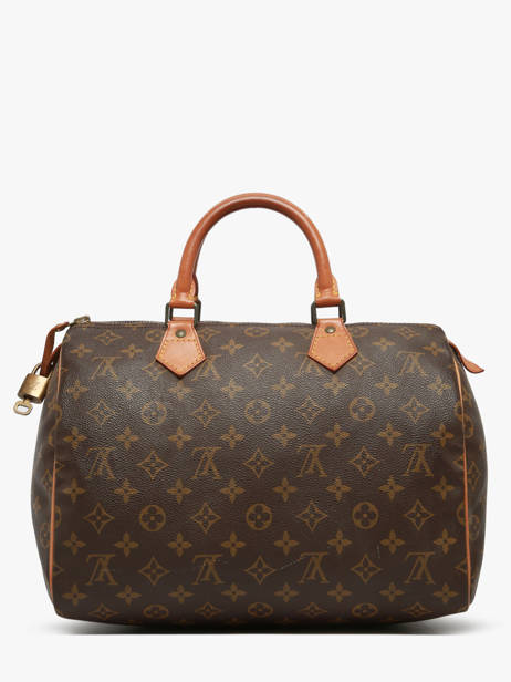 Sac à Main D'occasion Speedy 35 Monogrammé Louis vuitton Marron second life 1353782