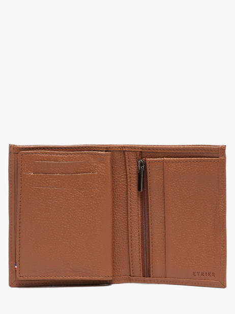 Portefeuille Madras Cuir Etrier Marron madras EMAD247 vue secondaire 1