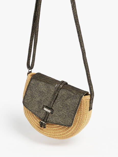 Sac Bandoulière Dario Coton Les tropeziennes Beige dario TZ03 vue secondaire 2