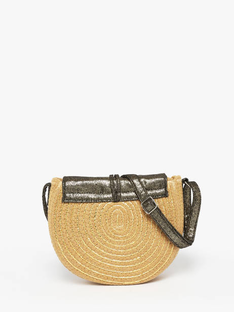 Sac Bandoulière Dario Coton Les tropeziennes Beige dario TZ03 vue secondaire 4