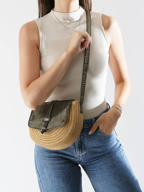 Sac Bandoulière Dario Coton Les tropeziennes Beige dario TZ03 vue secondaire 1