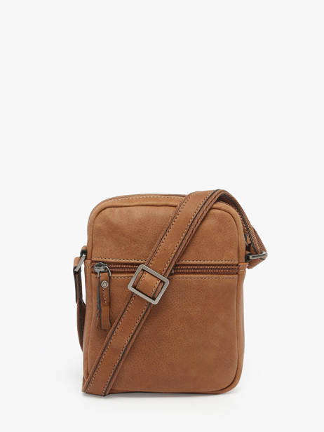 Sac Bandoulière Spider Cuir Etrier Marron spider ESPI704S vue secondaire 4