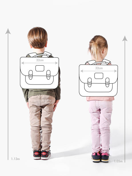 Cartable Tann's Rose tann's x tartine et choco 334213 vue secondaire 1