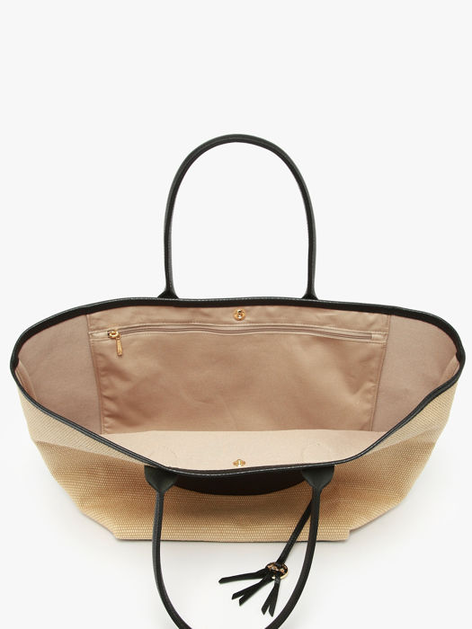 Longchamp New le panier pliage Besaces Noir