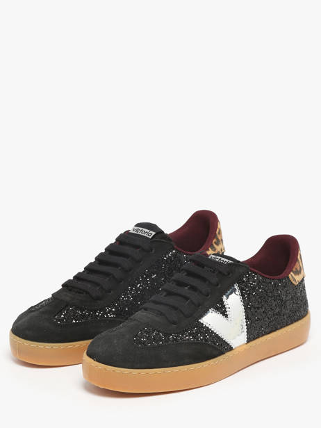Sneakers Berlin En Cuir Victoria Noir women 1126223 vue secondaire 2