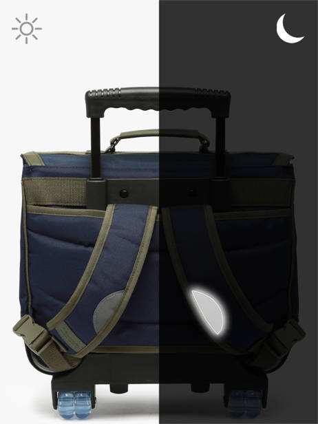 Cartable à Roulettes Tann's Bleu les fantaisies g 47272 vue secondaire 6