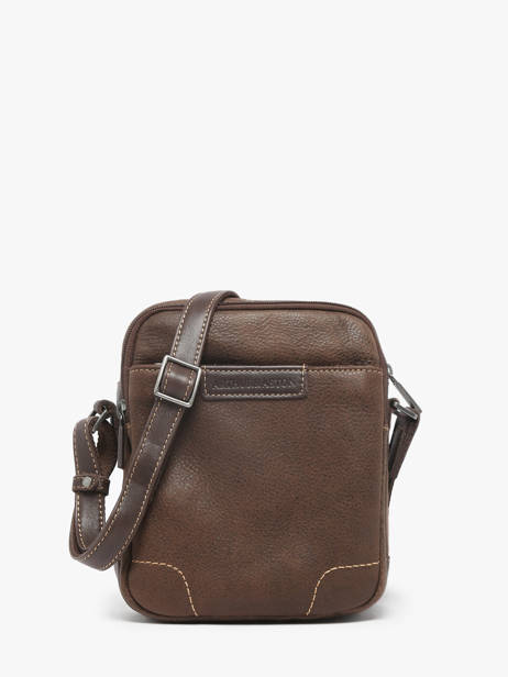 Sac Bandoulière Joseph Cuir Arthur & aston Marron marco 8