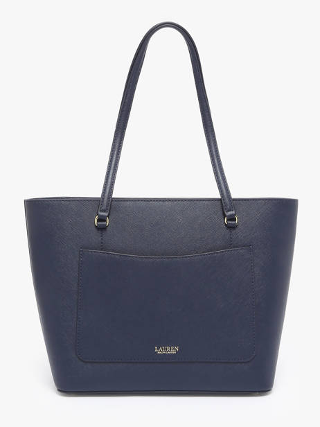 Sac Porté épaule Medium Karly Cuir Lauren ralph lauren Bleu karly 31924351 vue secondaire 4