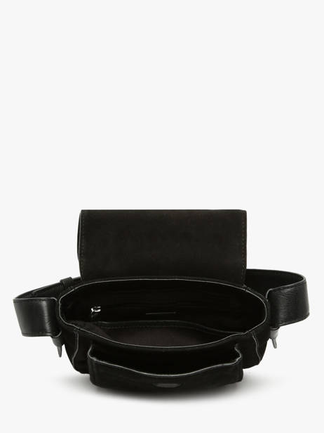 Sac Bandoulière Heritage Cuir Biba Noir heritage BLT2L vue secondaire 3