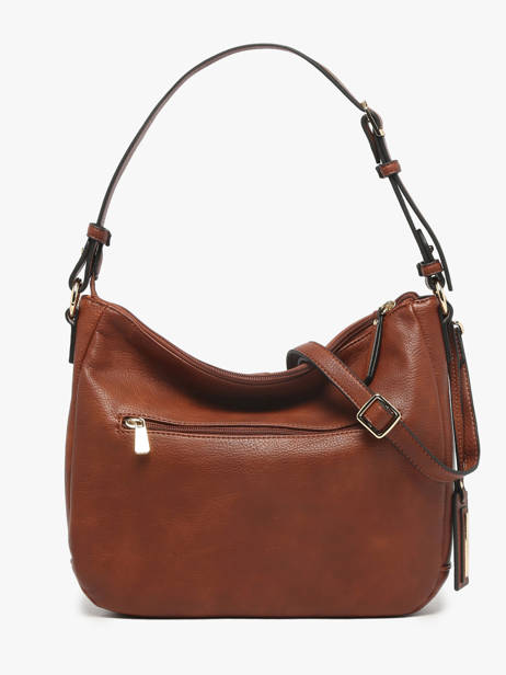 Sac Bandoulière Toscane Hexagona Marron toscane 579737 vue secondaire 4