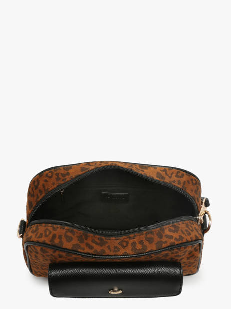 Sac Bandoulière Leonie Polyester Hexagona Marron leonie 5120198 vue secondaire 3