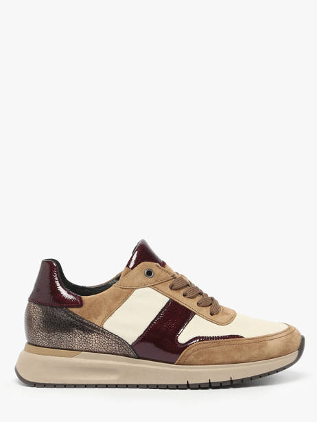 Sneakers En Cuir Gabor Marron women 20