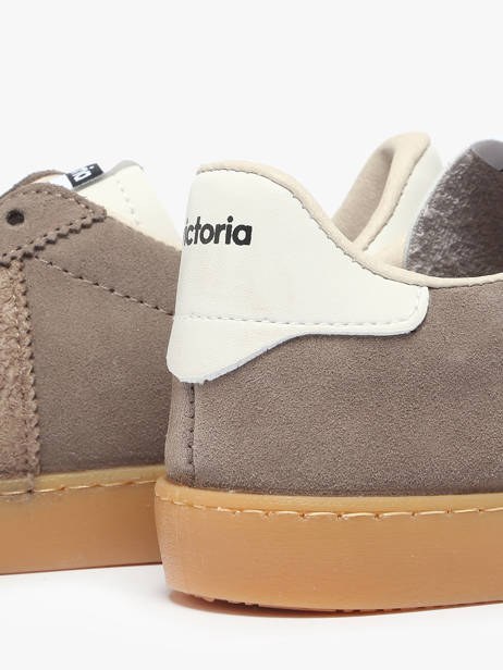 Sneakers Berlin En Cuir Victoria Marron women 1126229 vue secondaire 3
