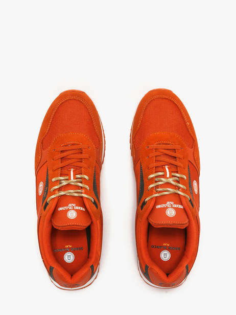 Sneakers Chamonix Serge blanco Orange men CHA1914P vue secondaire 3