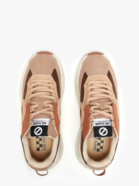 Sneakers Carter Runner En Cuir No name Marron women VCDD04DN vue secondaire 3