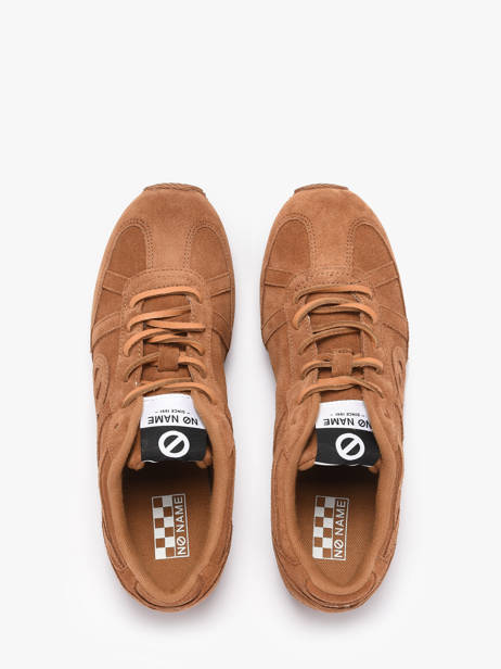 Sneakers En Cuir No name Marron women ERA904CA vue secondaire 3