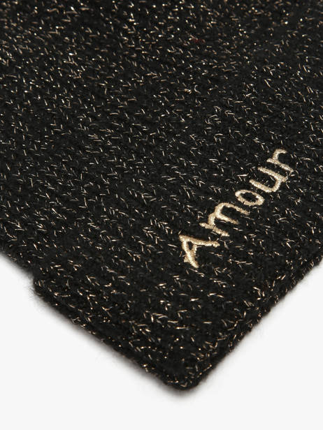 Bonnet Pieces Noir joba 17151633 vue secondaire 1