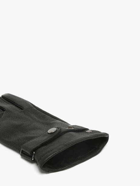 Gants Isotoner Noir men gloves 85361 vue secondaire 1