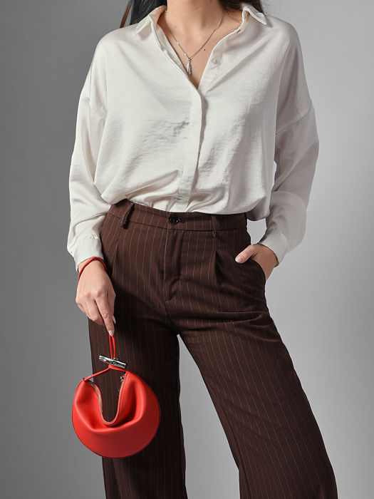 Longchamp Le roseau Sacs porté main Rouge