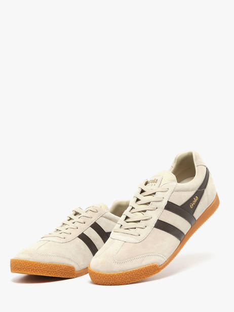 Sneakers Harrier En Cuir Gola Beige men CMA192 vue secondaire 1