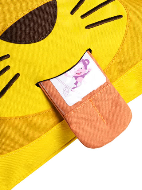 Sac De Sport Small Friends Affenzahn Orange gymbag GYM1 vue secondaire 2