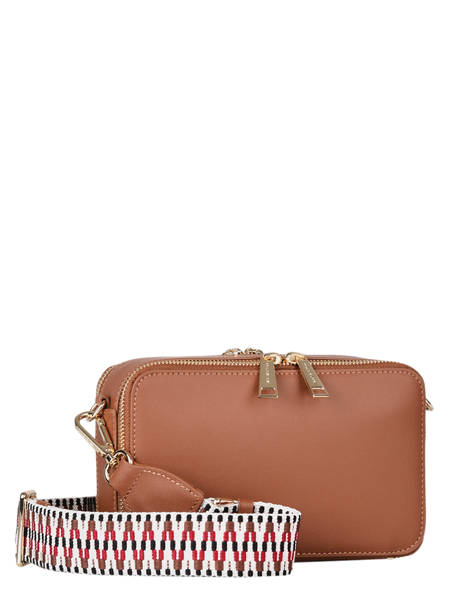 Sac Bandoulière City Philos Cuir Lancaster Marron city philos 70 vue secondaire 4