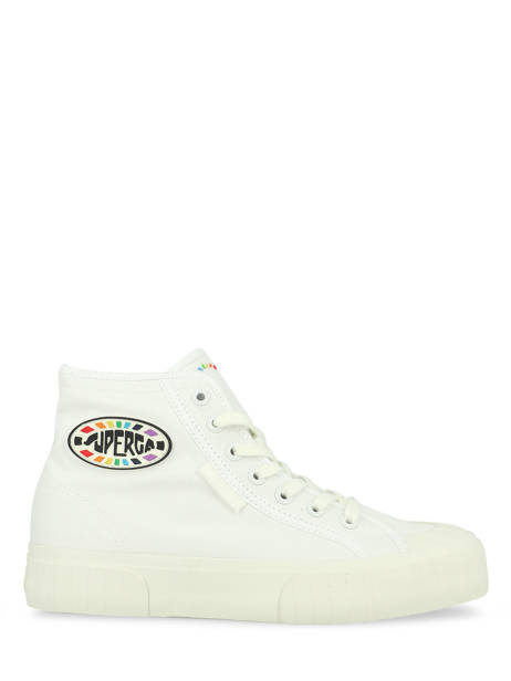 Sneakers 2696 Stripe Superga Blanc women S2115UW vue secondaire 1