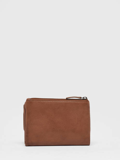 Porte-monnaie Smart Cuir Basilic pepper Beige smart BSMA98 vue secondaire 2