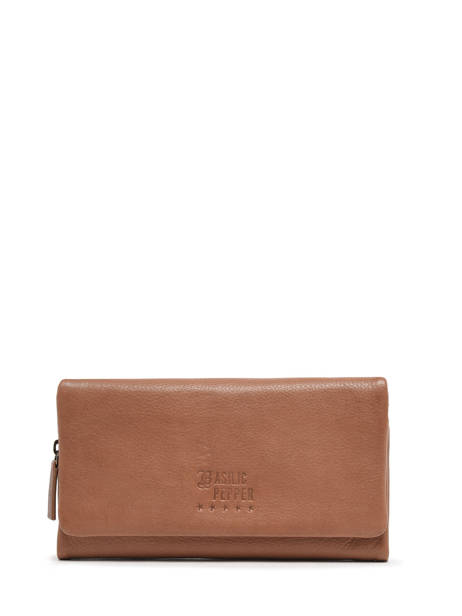 Porte-monnaie Smart Cuir Basilic pepper Beige smart BSMA97